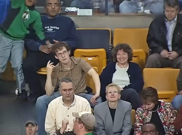 At the Boston Celtics game, Jeremy Fry’s wild Bon Jovi dance is guaranteed to make you smile